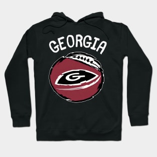 American Football Soccer Team of Georgia Football Player Hoodie